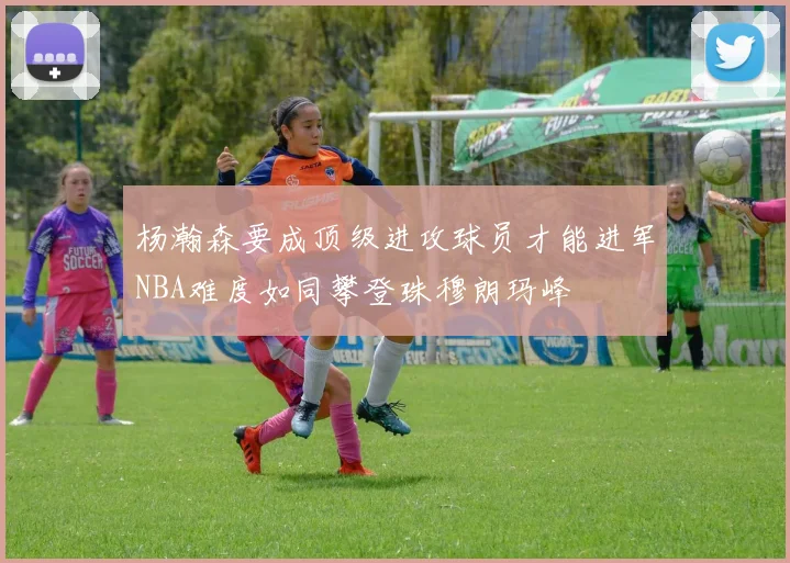 杨瀚森要成顶级进攻球员才能进军NBA难度如同攀登珠穆朗玛峰